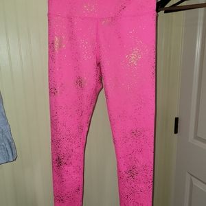 Zyia light and tight stay pink. Size 4.